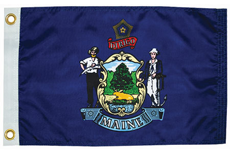 Maine State Flag